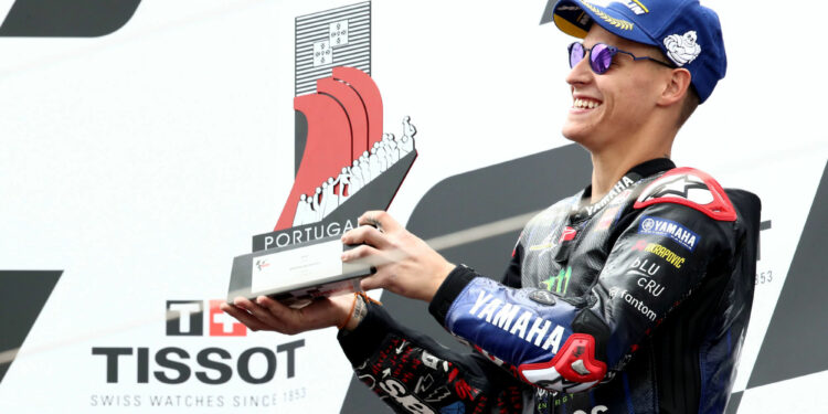 Moto GP : Quartararo vainqueur, doublé français au Portugal