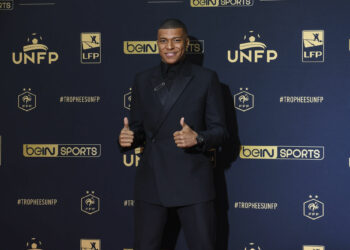 Football : Kylian Mbappé grand favori des Trophées UNFP