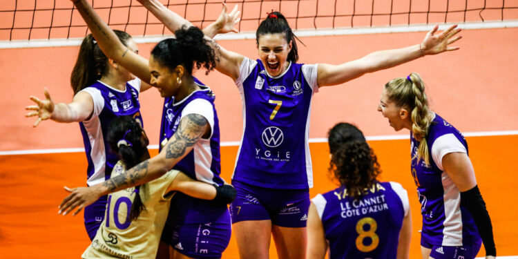 Volley : Un sacre étincelant pour le Volero Le Cannet