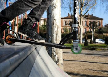 FISE : Jamie Hull brille en finale du Trottinette Freestyle Pro