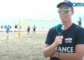 Gymnasiade : Le beach-volley tricolore joue sur ses forces