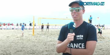 Gymnasiade : Le beach-volley tricolore joue sur ses forces