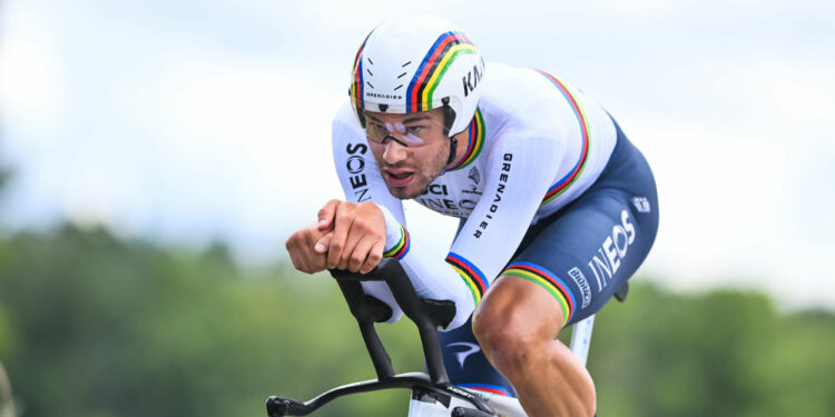 Dauphiné 2022 : Ganna vainqueur, Van Aert en jaune