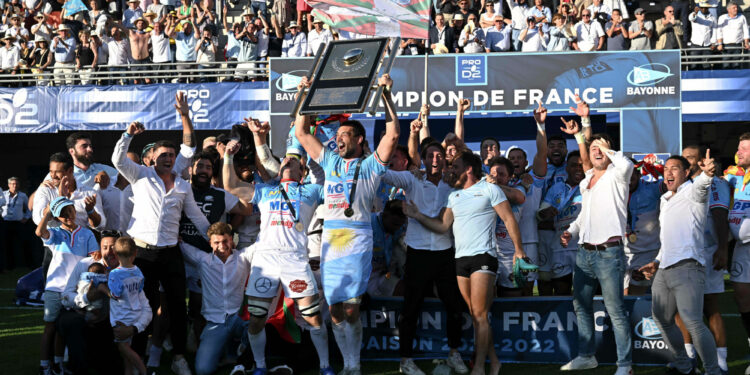Rugby : L’Aviron Bayonnais de retour en Top 14