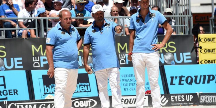 Pétanque : Rocher, Lacroix et Robineau retrouvent leur titre