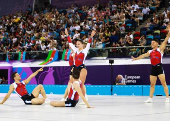Gymnastique : Les Bleues en quête de médaille en aérobic