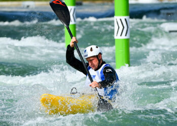 Anatole Delassus termine 2e de kayak extrême
