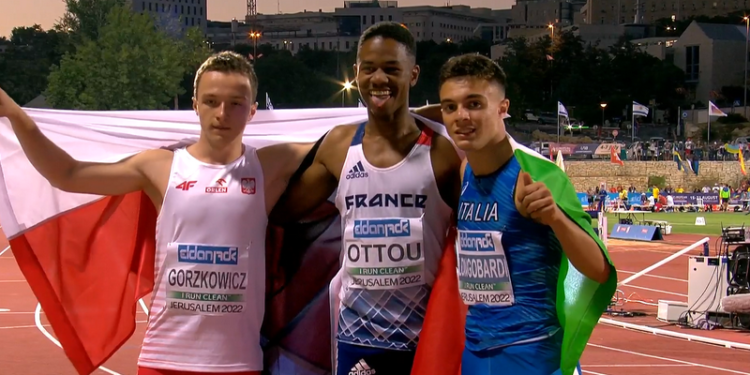 Athlétisme : Dejan Ottou encore en or