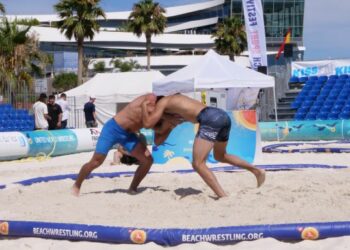 Lutte : Le beach wrestling s’invite à Saint-Laurent-du-Var