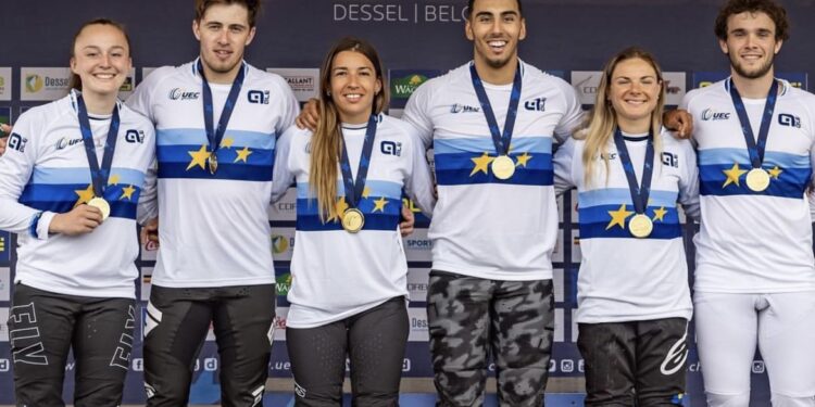 BMX : L’équipe de France brille aux championnats d’ Europe