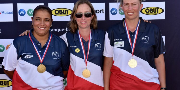 Pétanque : Darodes, Beji et D’Isidoro encore championnes de France