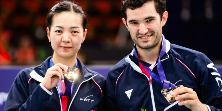 Tennis de table : Lebesson et Yuan sur le toit de l’Europe !