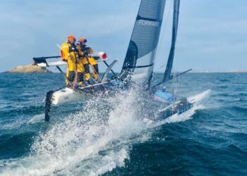 Voile : Nouveau record pour Yvan Bourgnon et Paul Melot