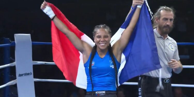 Savate Europe 2022 : Méghane Amouri en habituée