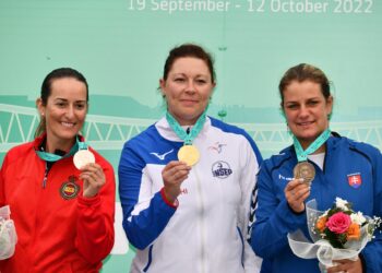 Tir : Carole Cormenier en or en fosse olympique