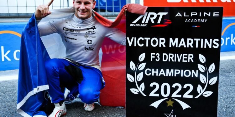 Formule 3 : Victor Martins, le sacre de la maturité