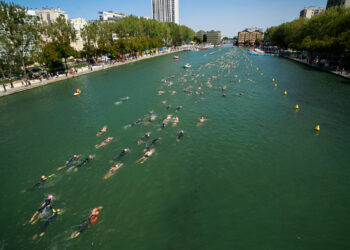 Natation : L’EDF Aqua Challenge réinvestit Paris