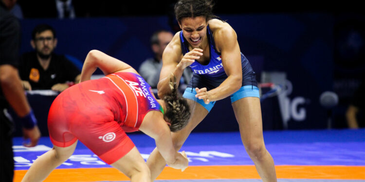 Lutte : Koumba Larroque se pare de bronze