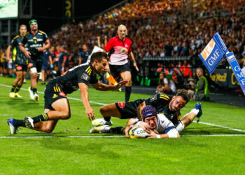 Rugby : La Rochelle marque d’entrée, Bayonne reste à quai