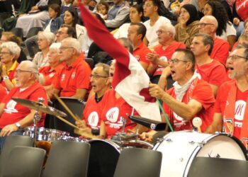 Les Red Cats découvrent la nouvelle Arena de Saint-Chamond