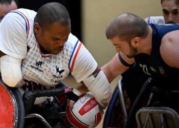 Rugby-fauteuil : Les Bleus au bout du suspense