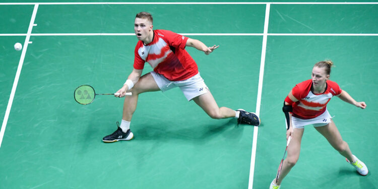 Badminton : La paire Gicquel/Delrue file en quarts