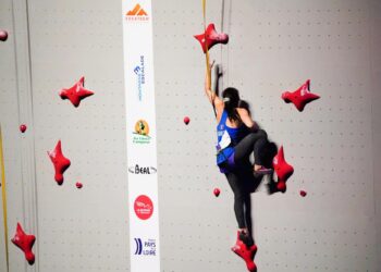 Escalade : Lison Gautron – « Une bonne ambiance à Laval »