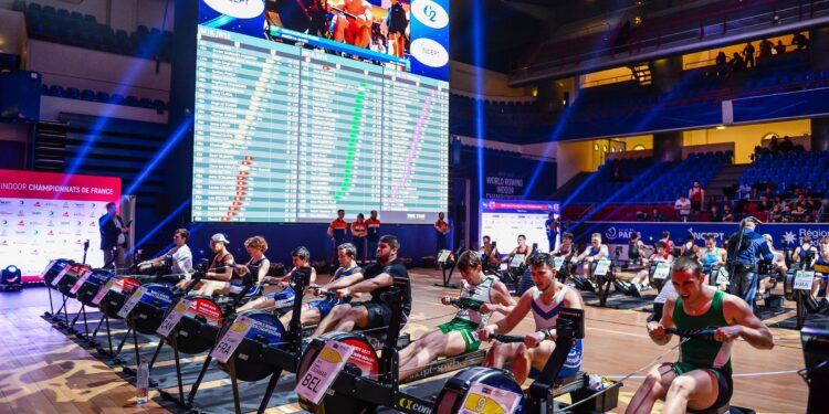 Le gratin européen de l’aviron indoor s’invite à Paris