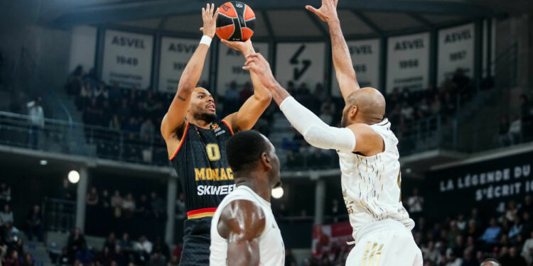 Basket : Monaco déroule et plombe l’ASVEL