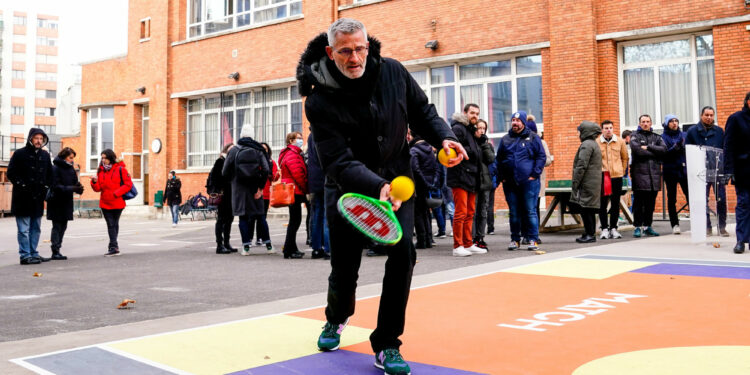 Tennis : Un premier terrain d’Urban Tennis à Paris