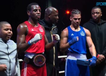 Boxe : Cheikhmar Koné garde sa ceinture de champion de France
