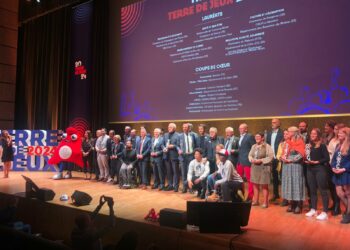 Le CROS Auvergne Rhône-Alpes honoré lors des Trophées Terre de Jeux