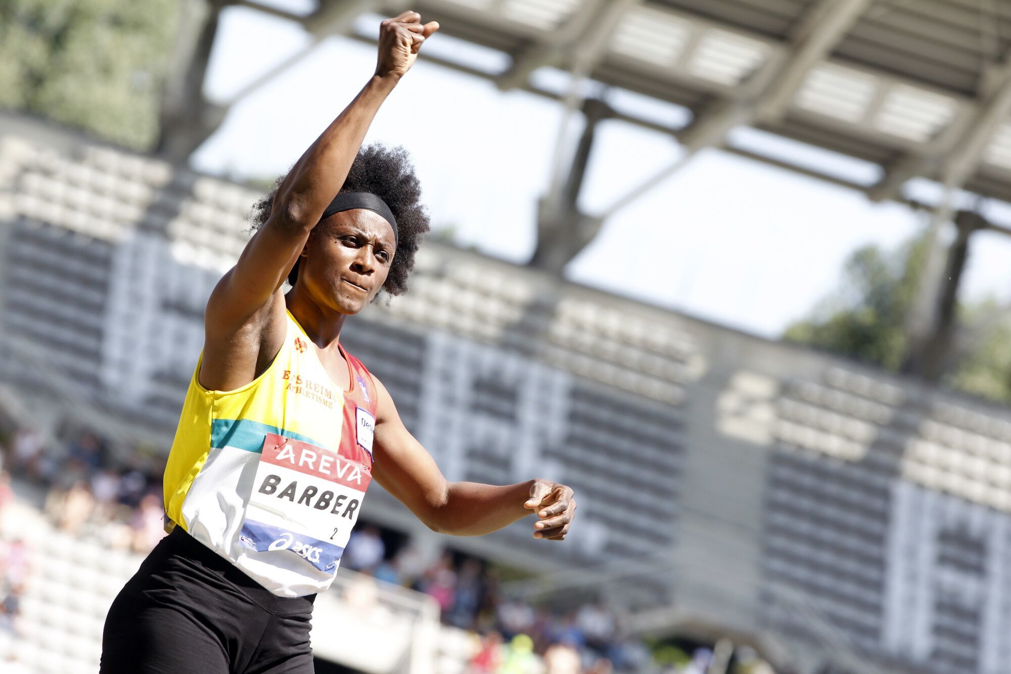 Eunice Barber « Impliquer les athlètes