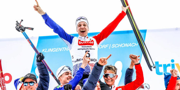 Combiné nordique : Le podium et la joie pour Laurent Muhlethaler