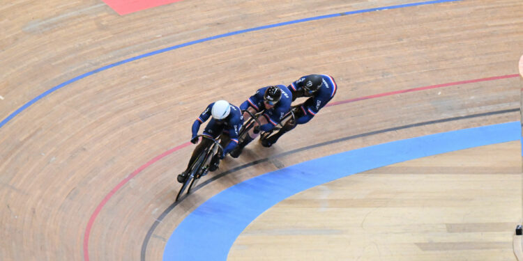 Cyclisme sur piste : Première médaille pour les Europe