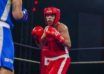 Boxe : Wassila Lkhadiri a ouvert le bal à Saint-Quentin