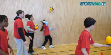 SOP 2023 : Initiations au volley au CREPS Île-de-France