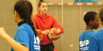 SOP 2023 : Des ateliers basket au CREPS Île-de-France