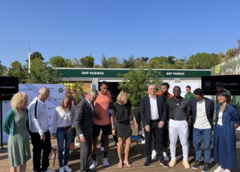 50 ans de fidélité au tennis célébrés pour BNP Paribas