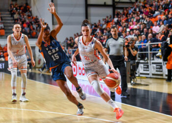 Basket : Bourges et Basket Landes, inséparables à l’aller