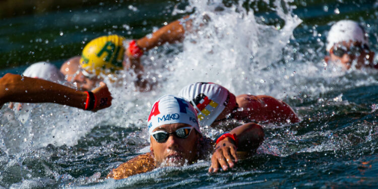 Natation en eau libre : Les Bleus surnagent
