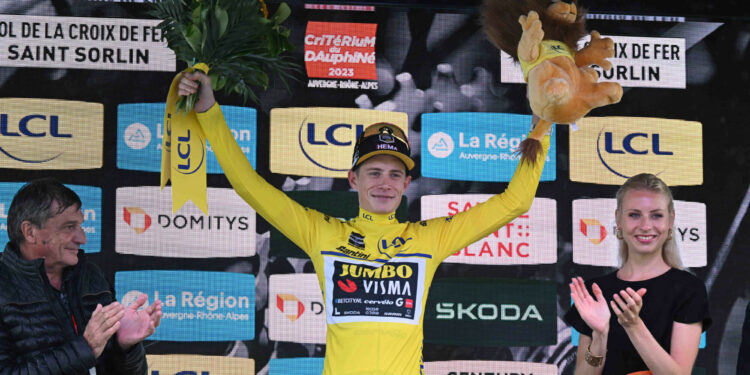 Dauphiné 2023 : Vingegaard valide le jaune, Ciccone vainqueur du jour