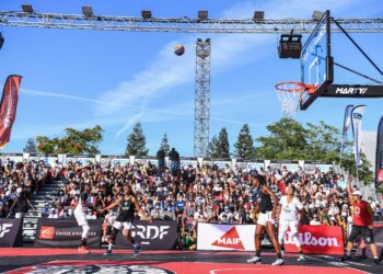 Poitiers : le basket 3×3 à la fête
