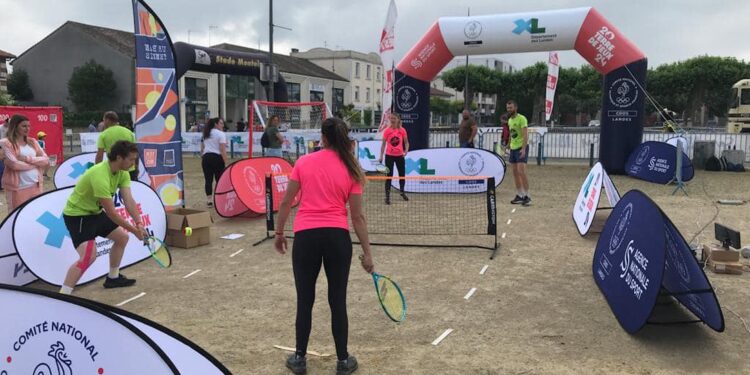 Landes : le village olympique itinérant poursuit son périple