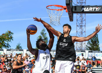 La crème du basket 3×3 fait étape à Bordeaux