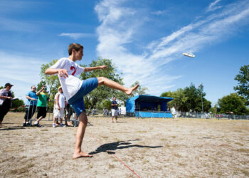 Le lancer de tong, c&rsquo;est le pied !