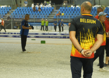Pétanque : Belle bataille entre la France et la Belgique