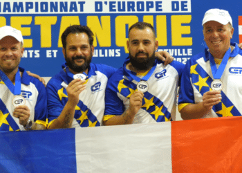 Pétanque : Rayonnante, la France championne d’Europe à la maison