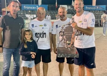 Pétanque : Dylan Rocher et Henri Lacroix rois d’Ajaccio