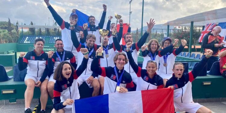 Tennis : L’équipe de France sourds-malentendants fait un carton !